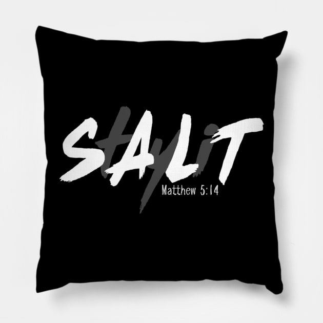 SALT Pillow by FirePitFellowship