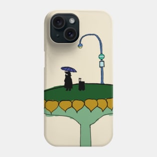 Sunflower Bus Stop Phone Case