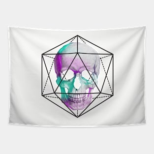 Colorful Skull Tapestry