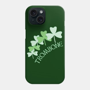 Trombone Shamrocks Phone Case