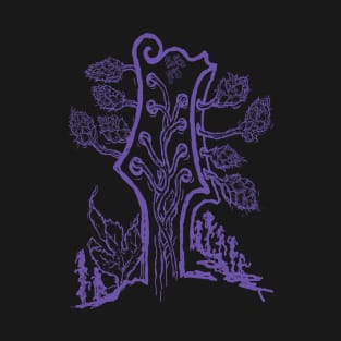 Pick'N Hops (purple outline) T-Shirt