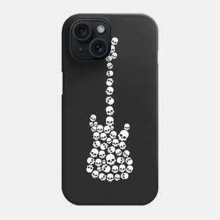 Skull Guitar - Electric Guitar - Guitar Phone Case