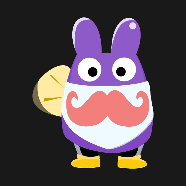 pocket bumbnabbit change of wardrobe (moustache) by prettyguardianstudio