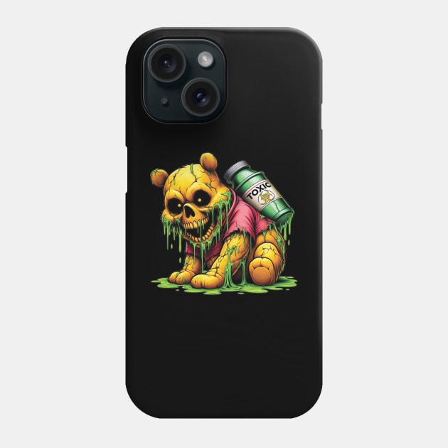 Toxic Pooh Phone Case by The Art-Mart