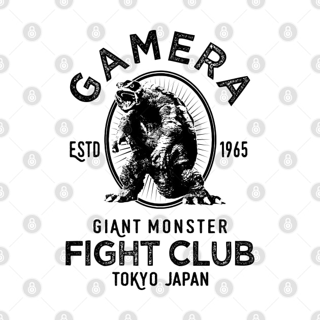 GIANT MONSTER FIGHT CLUB - Gamera by KERZILLA