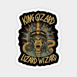 King Gizzard And The Lizard Wizard Magnet