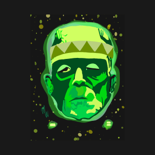 Frankenstein’s monster with patchwork T-Shirt