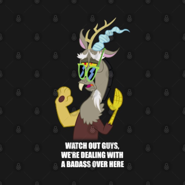 Watch out guys, bad ass over here by Brony Designs