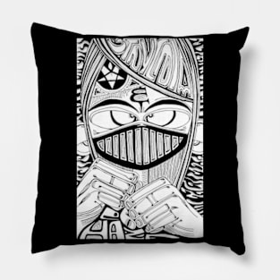 Stay calm and fight on Pillow