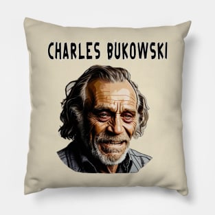 Charles Bukowski Pillow