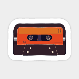 Cassette Retro Music Magnet