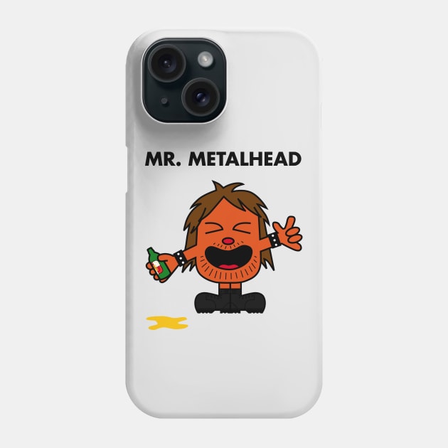 Mr. Metalhead Phone Case by Savousepate