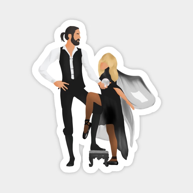 Fleetwoodmac Magnet by Petras