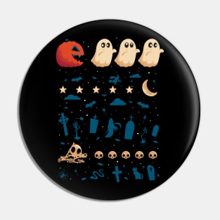 Spooky Game Pin