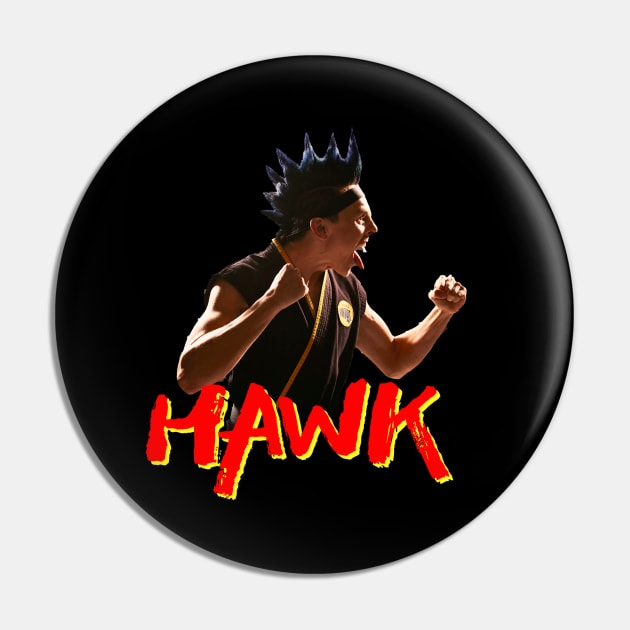 Hawk cobra Kai sticker  Pin for Sale by stickers001