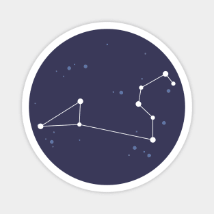 Leo Constellation Magnet