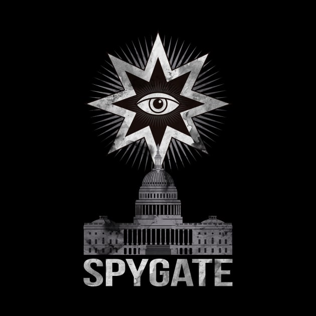 Donald Trump's Spygate Conspiracy Theory All Seeing Eye by bestcoolshirts