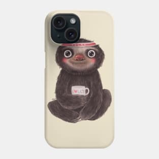 Sloth I♥lazy Phone Case