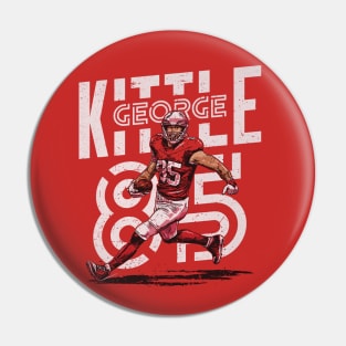 George Kittle San Francisco Player Name Pin