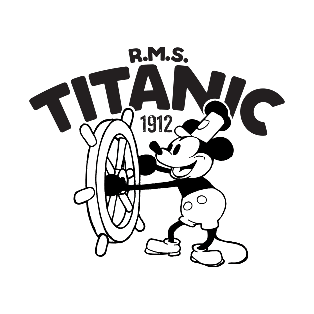 Titanic Steamboat Willie by MindsparkCreative