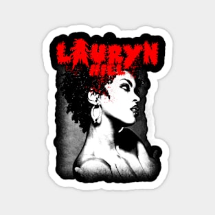 Lauryn Hill Metal Style Magnet