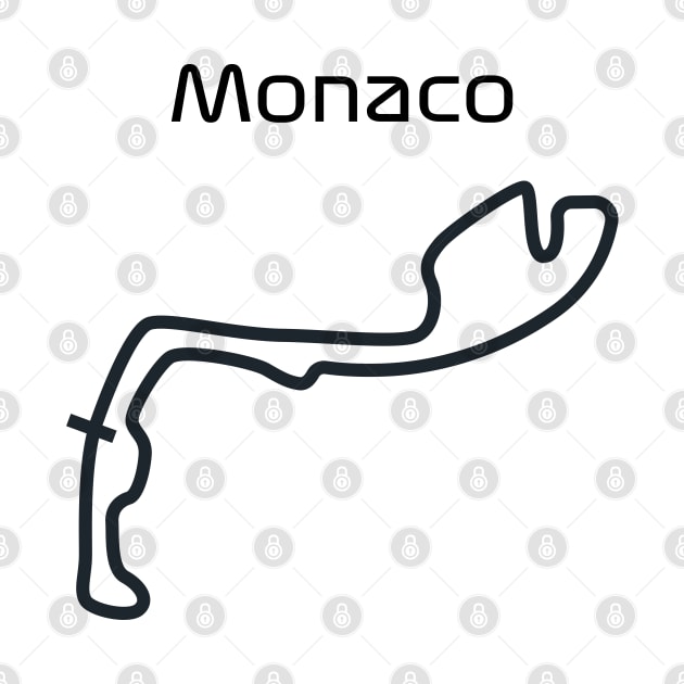 F1 monaco track design by sofciu