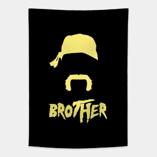 Brother Classic Vector (Yellow) - Hulk Hogan Tapestry