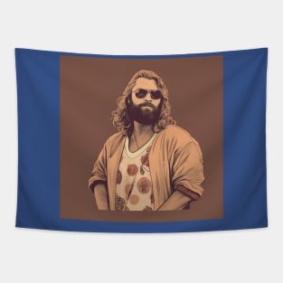 Fat Thor Dude Tapestry