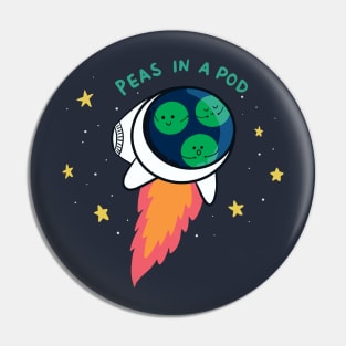 (Three) Peas in a Pod Pin