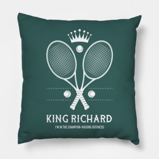 King Richard - Alternative Movie Poster Pillow