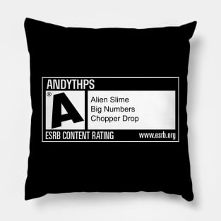 ESRB andyTHPS T-Shirt Pillow