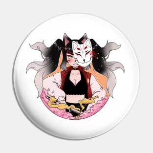 Kitsune Pin