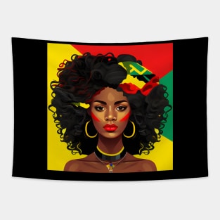 I Am Black History. Black History Month African American Tapestry