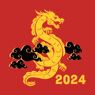 2024 Lunar New Year Chinese Dragon T-Shirt