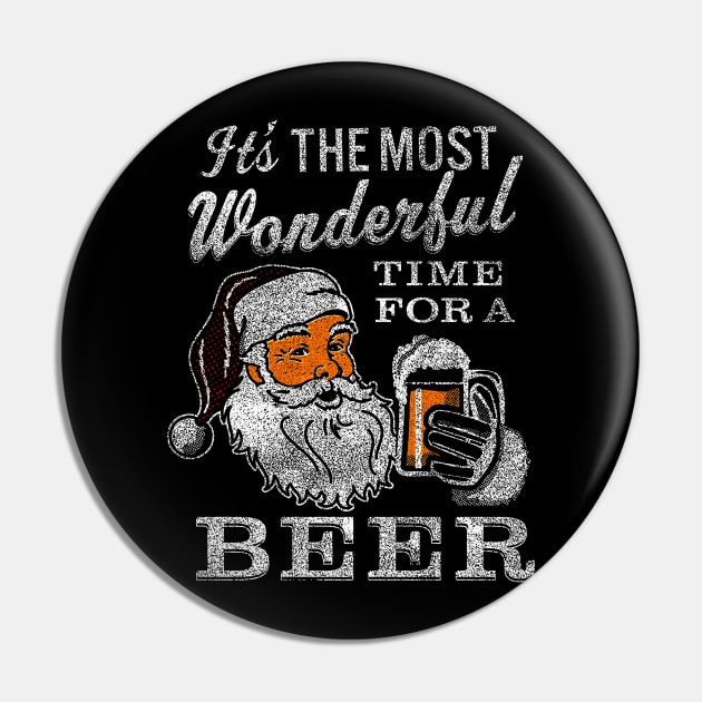 It's The Most Wonderful Time For A Beer Pin by liondeb08