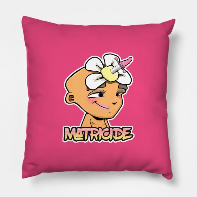 "Matricide" Pillow by RickCaine9