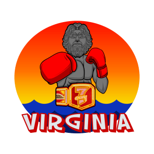 NEPTUNE Boxing Sunset VA T-Shirt