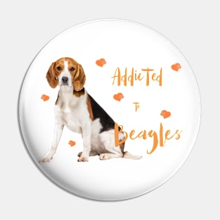 Addicted to Beagles! Pin