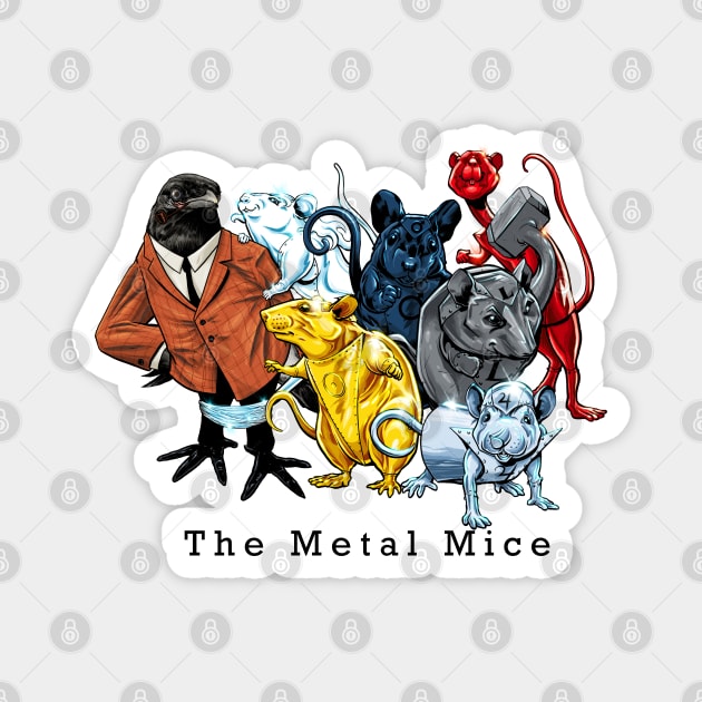 The Metal Mice Magnet by ThirteenthFloor