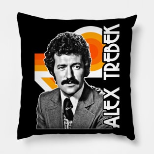 Alex Trebek - This is Jeopardy! - Retro Tribute Pillow