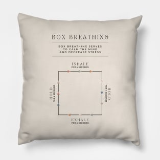 Box Breathing Pillow