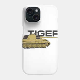 Tiger II T-Shirt Phone Case