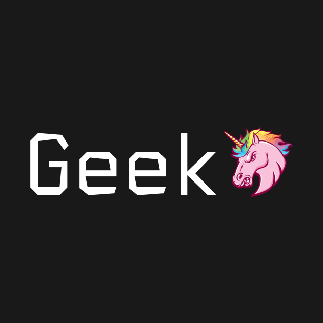 Unicorn - geek by mangobanana