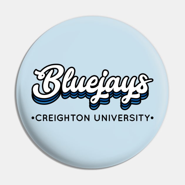 Bluejays - Creighton Pin by Josh Wuflestad
