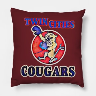 Twin Cities Cougars Football Pillow