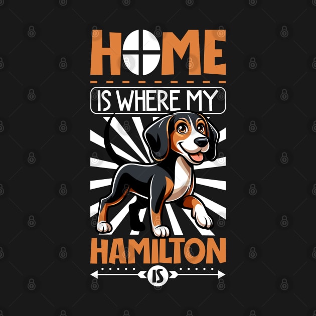 Home is with my Hamilton Hound by Modern Medieval Design