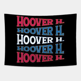 NATIONAL TEXT ART USA HOOVER Tapestry