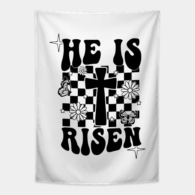 He Is Risen Tapestry by lightsdsgn