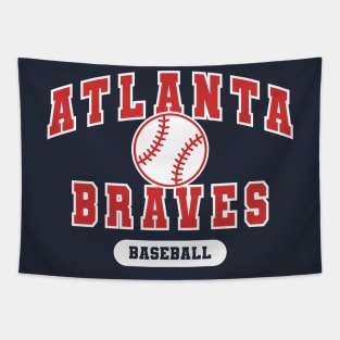 atlanta baseball Tapestry