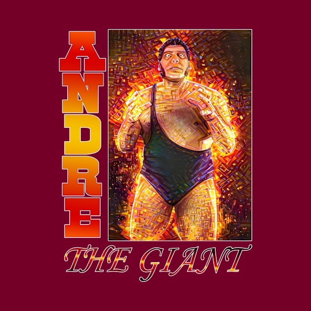 Retro 80's Wrestling - ANDRE THE GIANT by OG Ballers